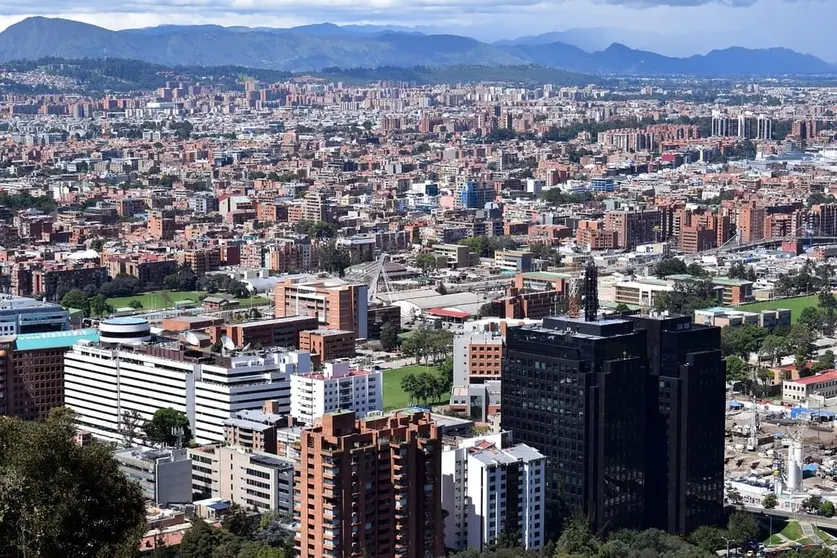 Bogot&aacute;, capital de Colombia.