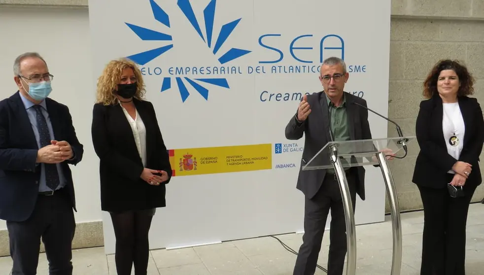 Inauguraci&oacute;n de la nueva sede de Suelo Empresarial del Atl&aacute;ntico en Santiago.