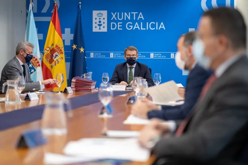 El Consello de la Xunta se reuni&oacute; en Lugo./D.CABEZ&Oacute;N. XUNTA DE GALICIA.