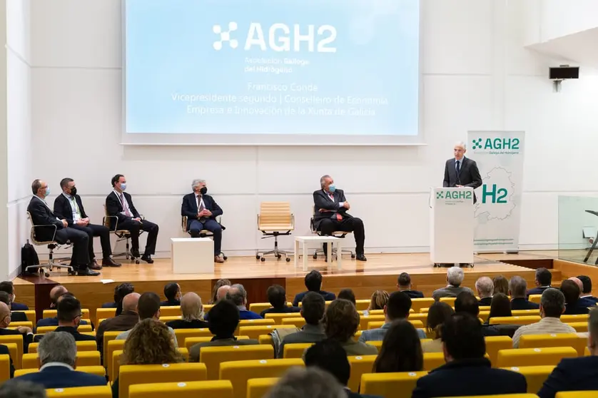 Acto de presentaci&oacute;n de la nueva Asociaci&oacute;n Gallega del Hidr&oacute;geno, AGH2.