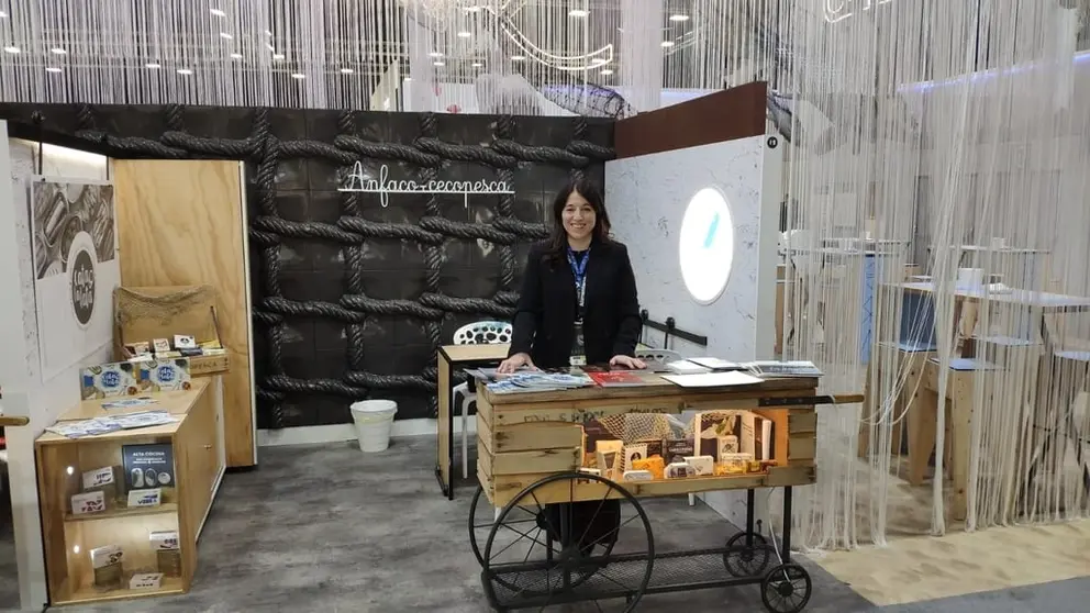 Stand de Anfaco en Alimentaria.
