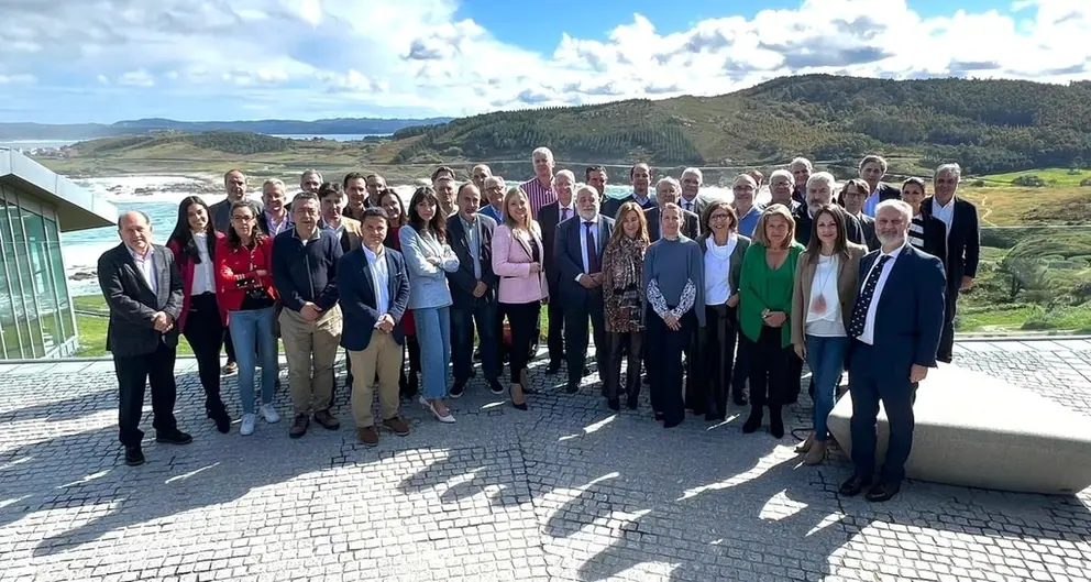 Los asistentes a la XI Reuni&oacute;n Anual del Foro Econ&oacute;mico de Galicia.