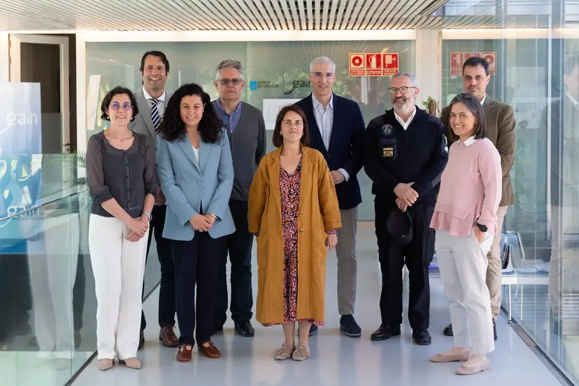 Jornada t&eacute;cnica en la sede de Gain sobre las licitaciones vinculadas al Polo Aeroespacial de Galicia./XOAN CRESPO.
