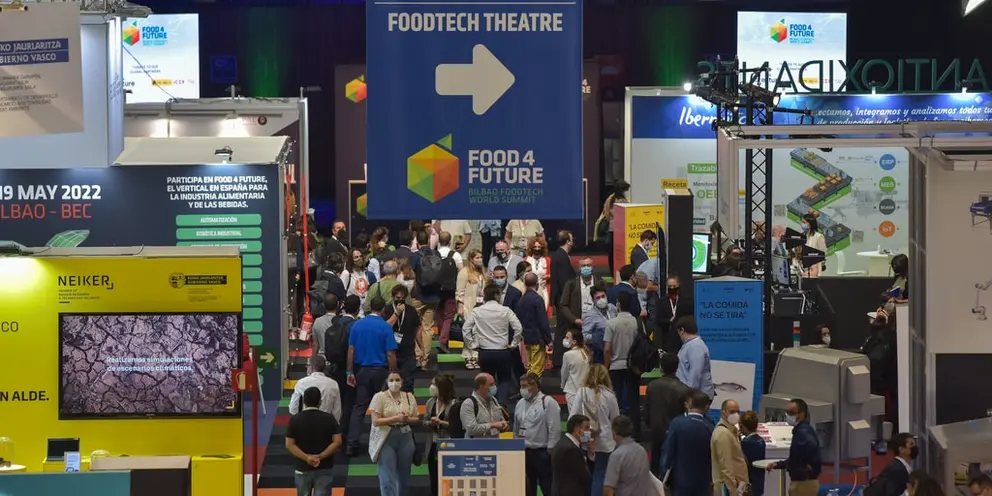 Food4Future ExpoFoodTech, que reunir&aacute; a m&aacute;s de 7.000 profesionales de la industria 
alimentaria de todo el mundo en el BEC Bilbao Exhibition Center.