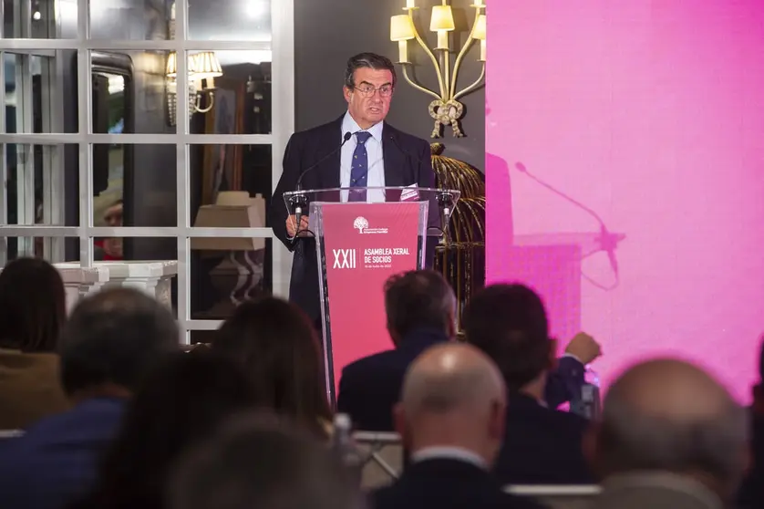 El presidente de Agef, V&iacute;ctor Nogueira./ PUNTO GA. M RIOPA.