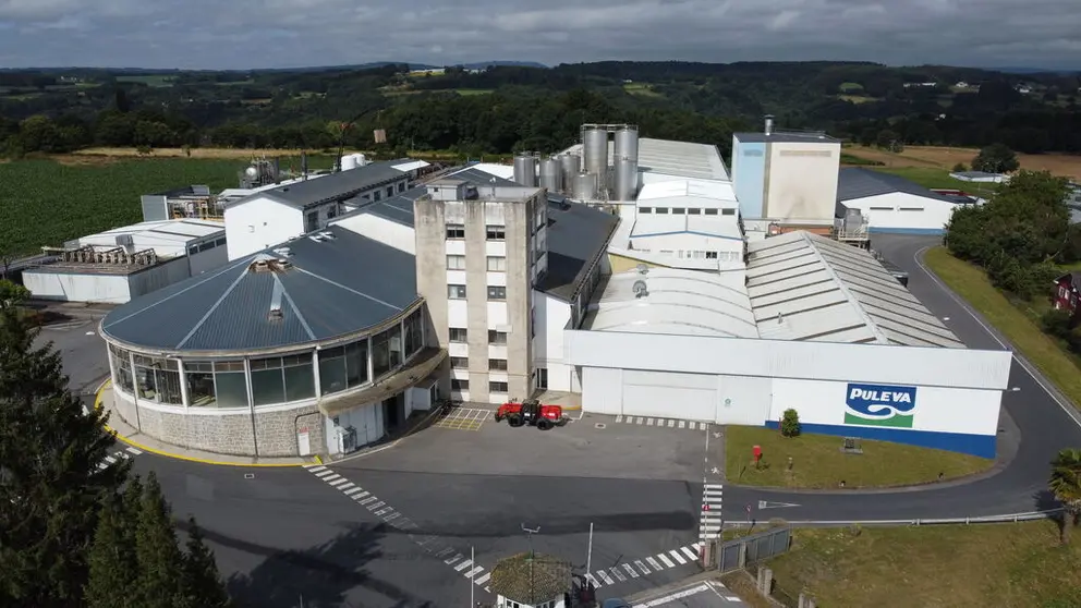 Planta de Lactalis en Nadela (Lugo).