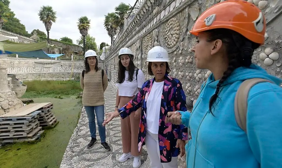 La directora de la Agencia Gallega de Innovaci&oacute;n, Patricia Argerey, visit&oacute; en el Parque do Pasatempo en Betanzos los trabajos de la empresa lucense Parteluz