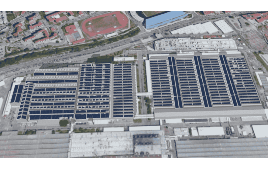 Los paneles solares cubrir&aacute;n una superfice de 140.000 metros cuadrados en la planta de Vigo de Stellantis.