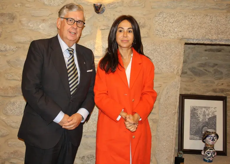 Juan Manuel Vieites e Isabel Pardo de Vera.