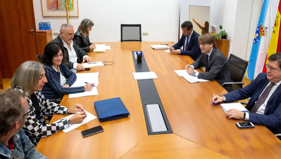 10,00 h.-         O conselleiro de Facenda e Administraci&oacute;n P&uacute;blica, Miguel Corgos, reunirase cos responsables das organizaci&oacute;ns sindicais UGT, CCOO E CIG para avanzar os Orzamentos de 2023. Na sala de xuntas do Gabinete do Conselleiro.  
foto xo&aacute;n crespo
