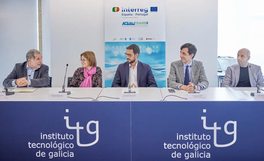 Socios del proyecto AQUALITRANS II en su presentaci&oacute;n en la sede del ITG./R. BERDINI.