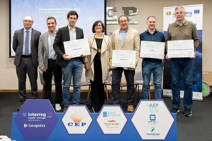 Entrega premios concurso ideas Smart Cities, dentro del proyecto CoLogistics.