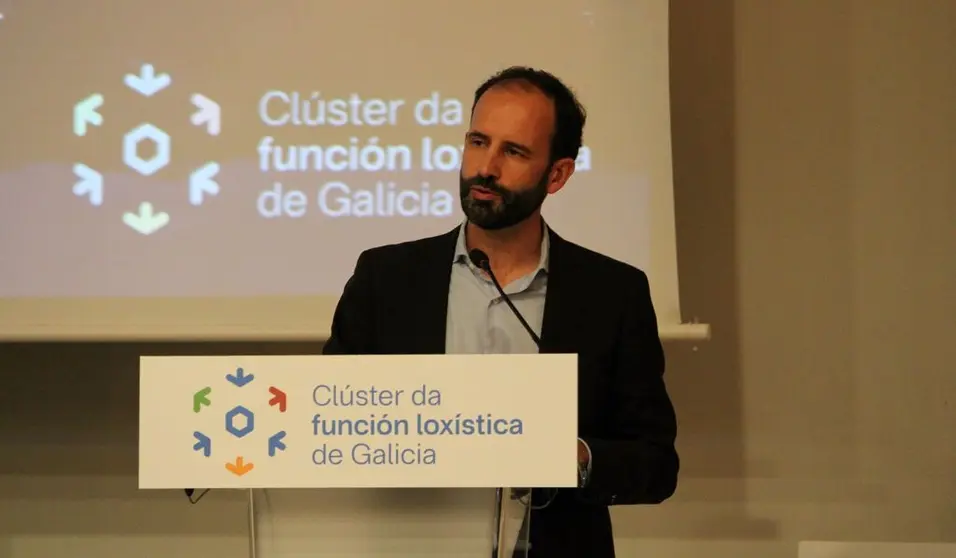 Xo&aacute;n Mart&iacute;nez, presidente del Cl&uacute;ster da Funci&oacute;n Lox&iacute;stica de Galicia.