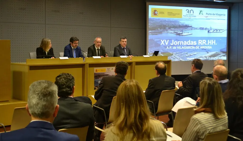 El presidente de Puertos del Estado inaugur&oacute; las jornadas t&eacute;cnicas que se celebran en Vilagarc&iacute;a.