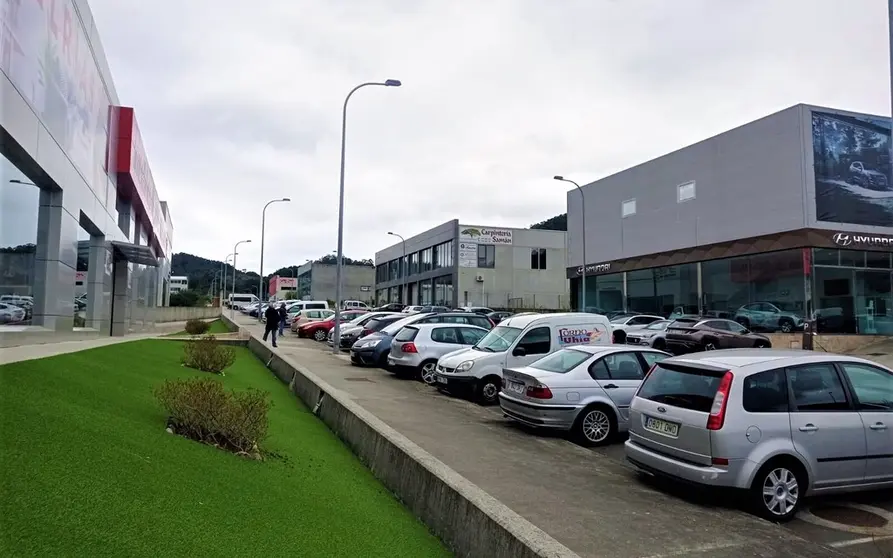 Una imagen de archivo del parque empresarial de Muros.