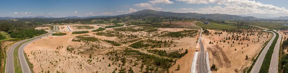 Vista a&eacute;rea de la Plisan.