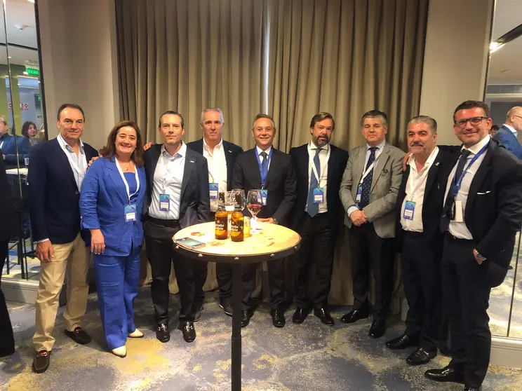 Representantes de Asime en la visita empresarial a Uruguay.