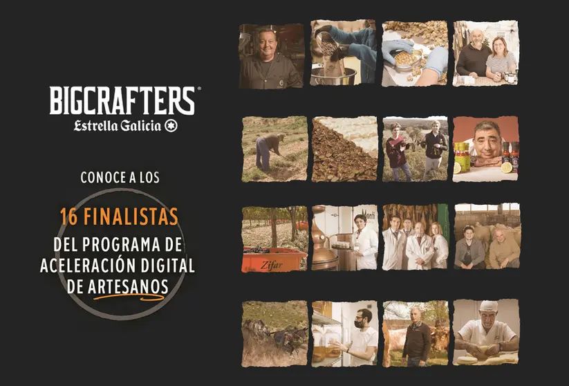 Finalistas de la 1&ordf; edici&oacute;n del programa de Aceleraci&oacute;n Digital de Artesanos de Bigcrafters.
