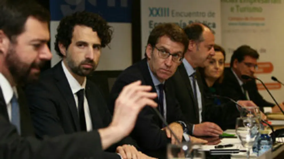 Clausura del XXIII Encuentro de Econom&iacute;a P&uacute;blica en el campus de Ourense./A.V.