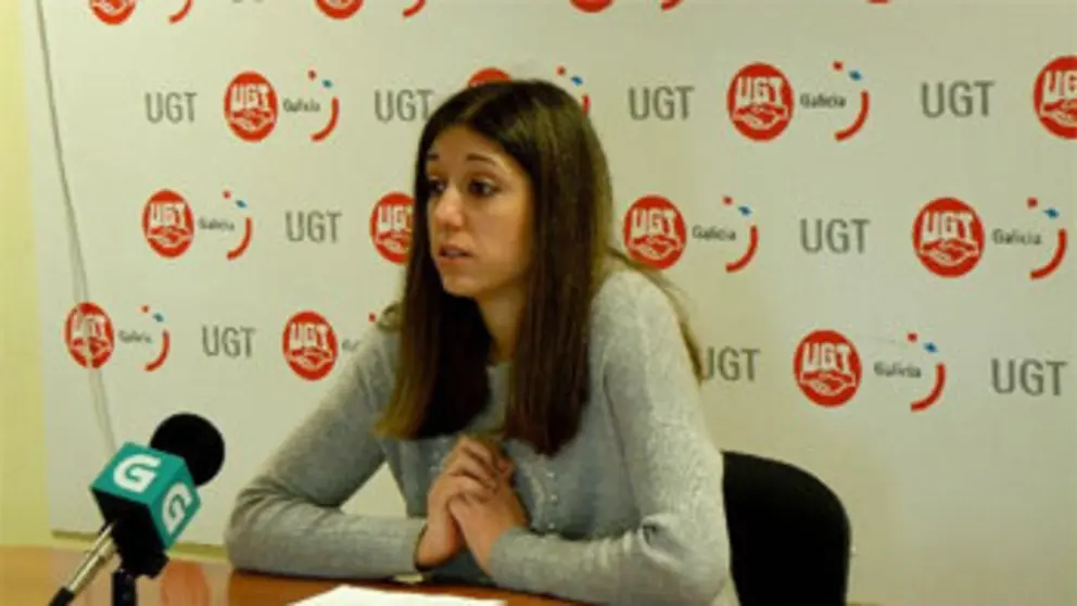 M&oacute;nica Rodr&iacute;guez, secretaria de Igualdad, Juventud y Movimientos sociales de UGT-Galicia./UGT.