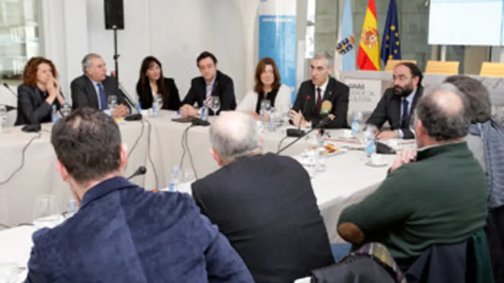 Presentaci&oacute;n del plan de internacionalizaci&oacute;n de los vinos gallegos./C.P.