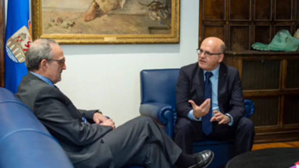 Antonio Dieter Moure y Manuel Baltar./A.P.