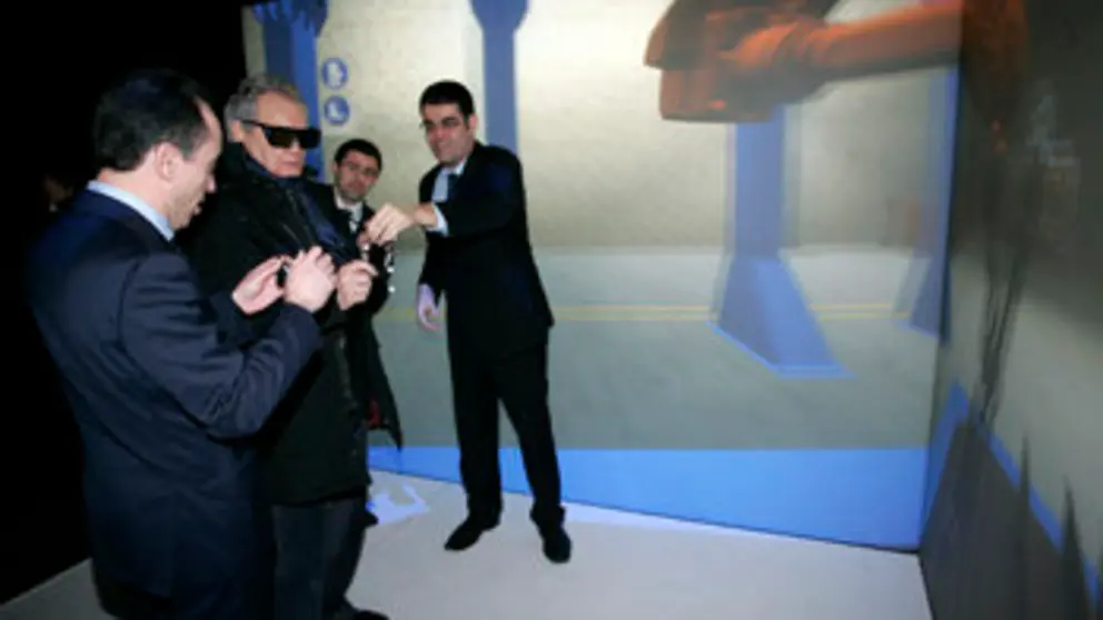 Demostraci&oacute;n de realidad virtual en el CIS Galicia.