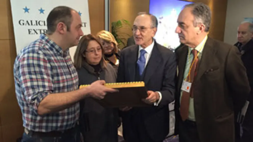 El embajador de Espa&ntilde;a en B&eacute;lgica, Ignacio Matellanes, visit&oacute; la Galician Gourmet Extravaganza.