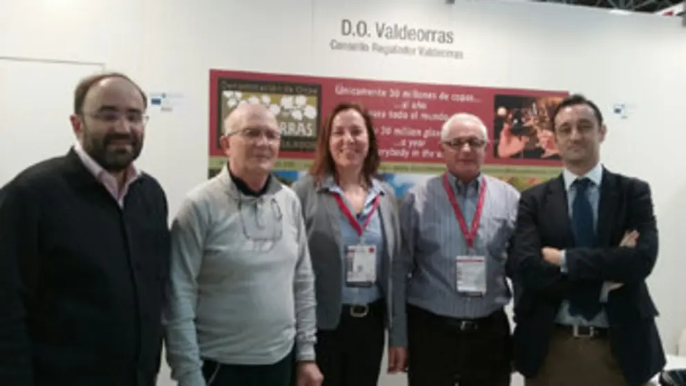 El director del Igape visit&oacute; la feria ProWein.