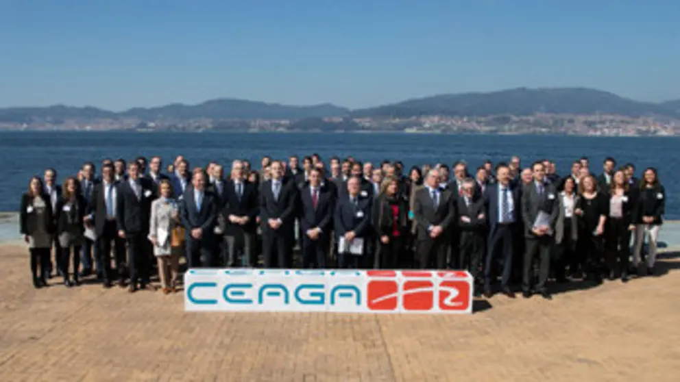 Clausura de la asamblea del Cl&uacute;ster de Empresas de la Automoci&oacute;n de Galicia./X.C.