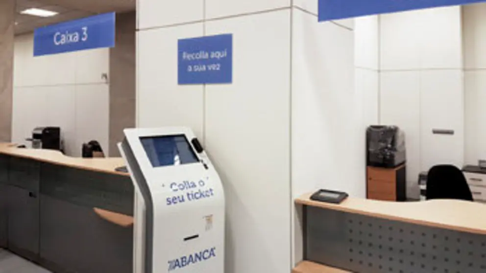 Una oficina de Abanca.
