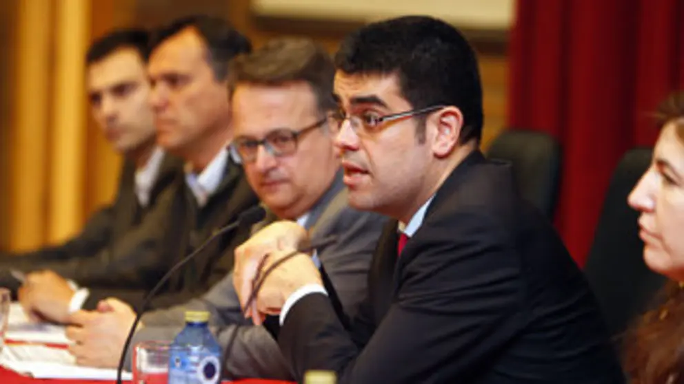 Manuel Varela en la jornada sobre drones en Lugo./S.S.