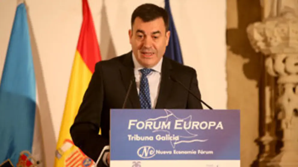 Rom&aacute;n Rodr&iacute;guez en el F&oacute;rum Europa Tribuna Galicia./X.C.