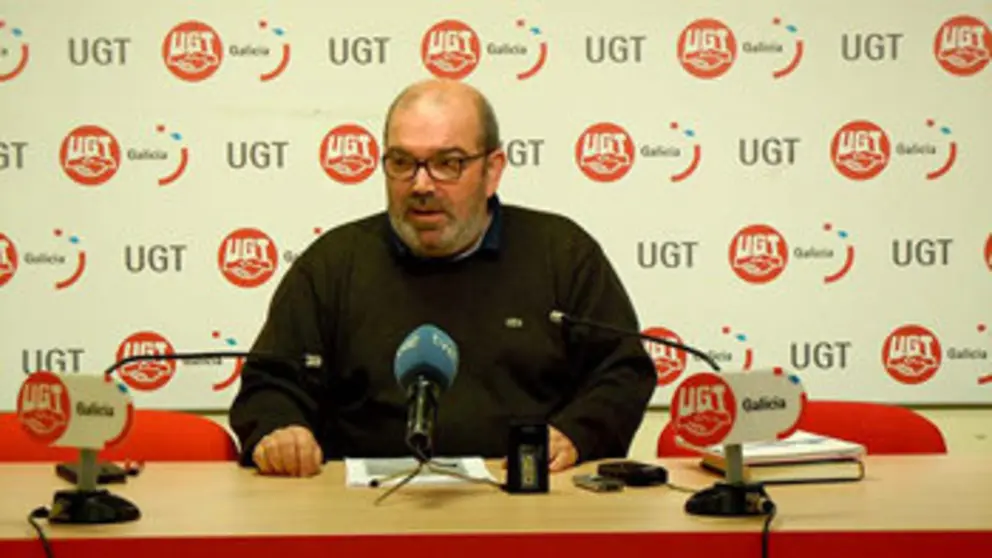 Jos&eacute; Dom&iacute;nguez Barros, secretario de UGT-Galicia.