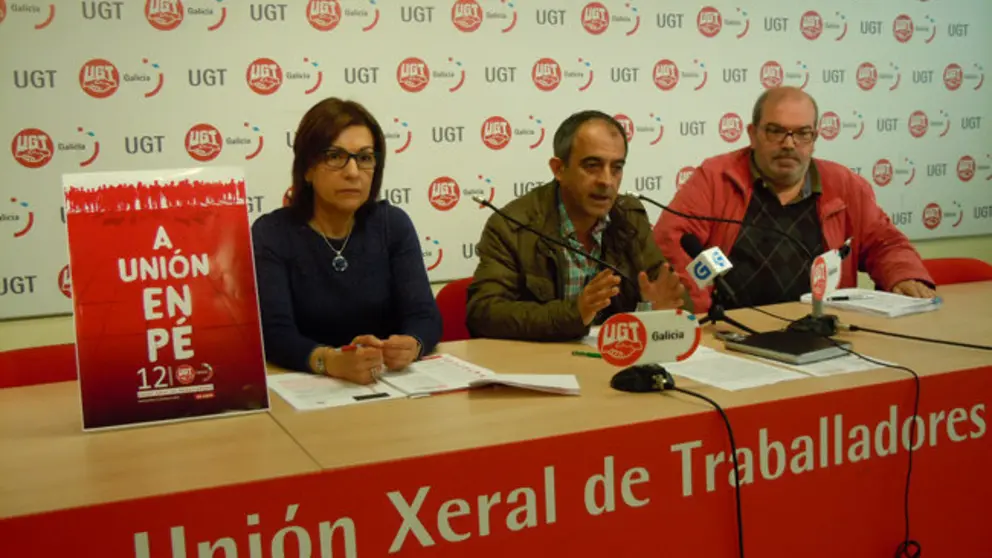 Presentaci&oacute;n del 12&ordm; Congreso de UGT-Galicia.