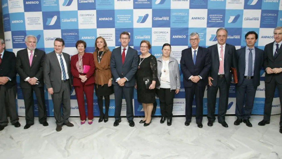 El titular de la Xunta presidi&oacute; la entrega de medallas de Anfaco-Cecopesca./C.P.