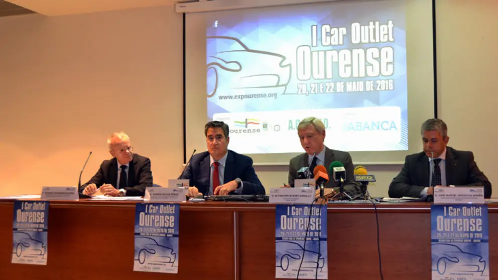 Presentaci&oacute;n del primer "Car Outlet" en Expourense.