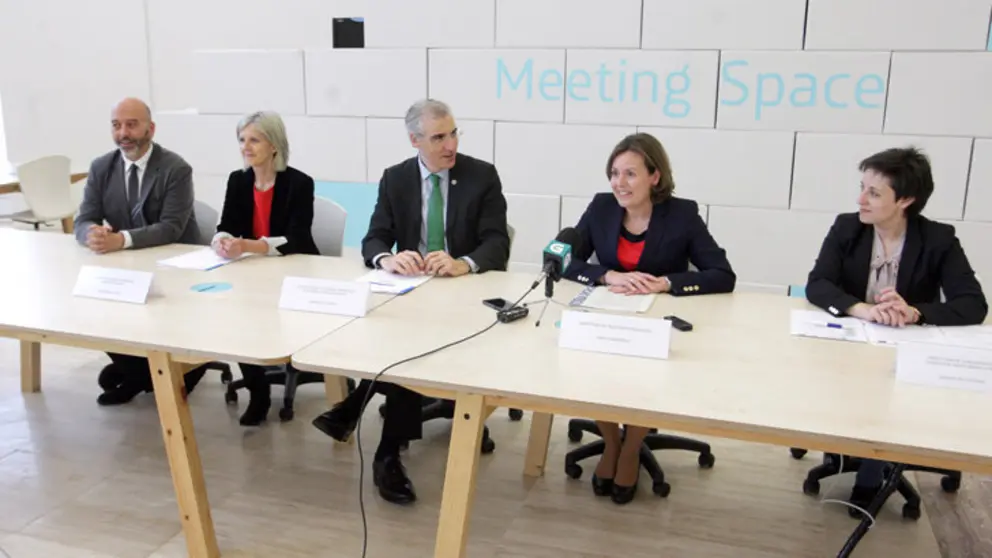 Presentaci&oacute;n de las cinco lanzaderas de empleo impulsadas por Xunta, Fundaci&oacute;n Telef&oacute;nica y Fundaci&oacute;n Santa Mar&iacute;a la Real./C.P.