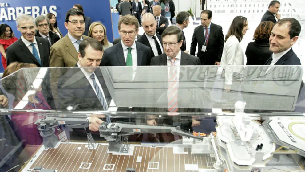 Inauguraci&oacute;n de Navalia en Vigo.
