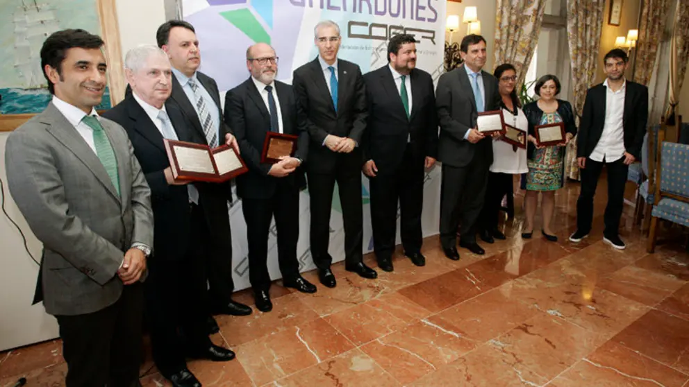 Entrega de los premios de la Cofer en Ferrol.