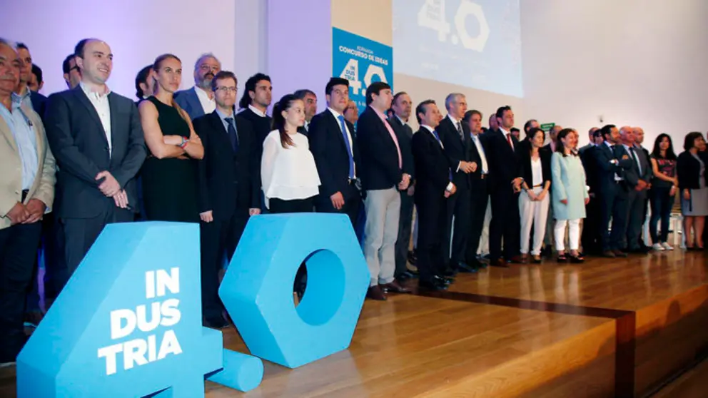 Jornada sobre el concurso de ideas Industria 4.0 en Santiago./P.F.