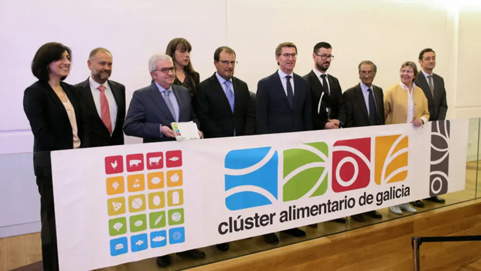 Premiados por el Cluster Alimentario de Galicia.