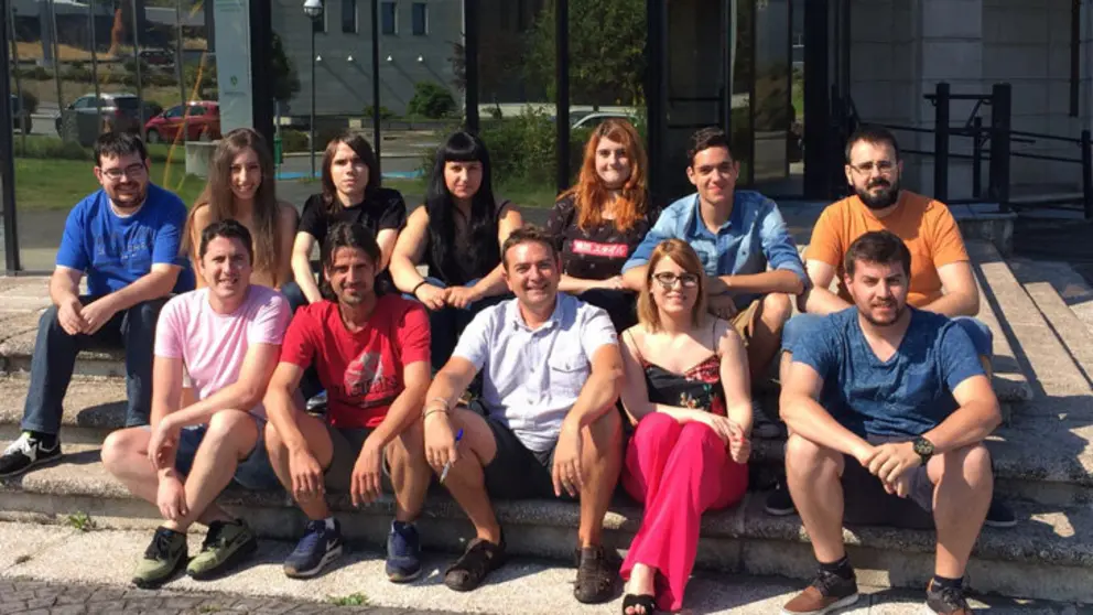 Equipo de Tendeus, en la Tecn&oacute;pole.