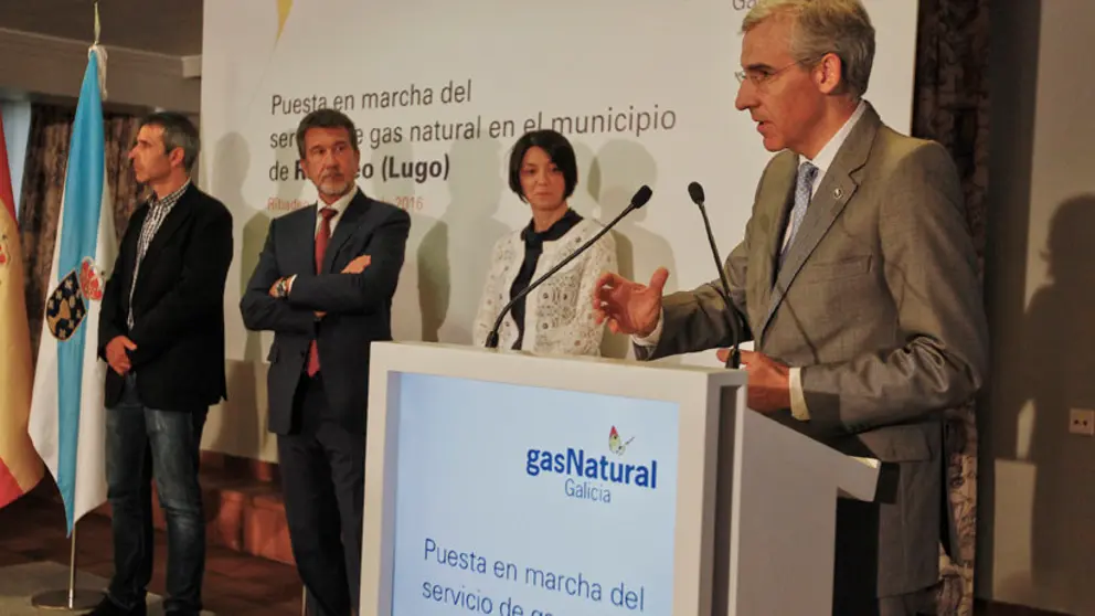 Acto de Gas Natural en Ribadeo./JM.A.
