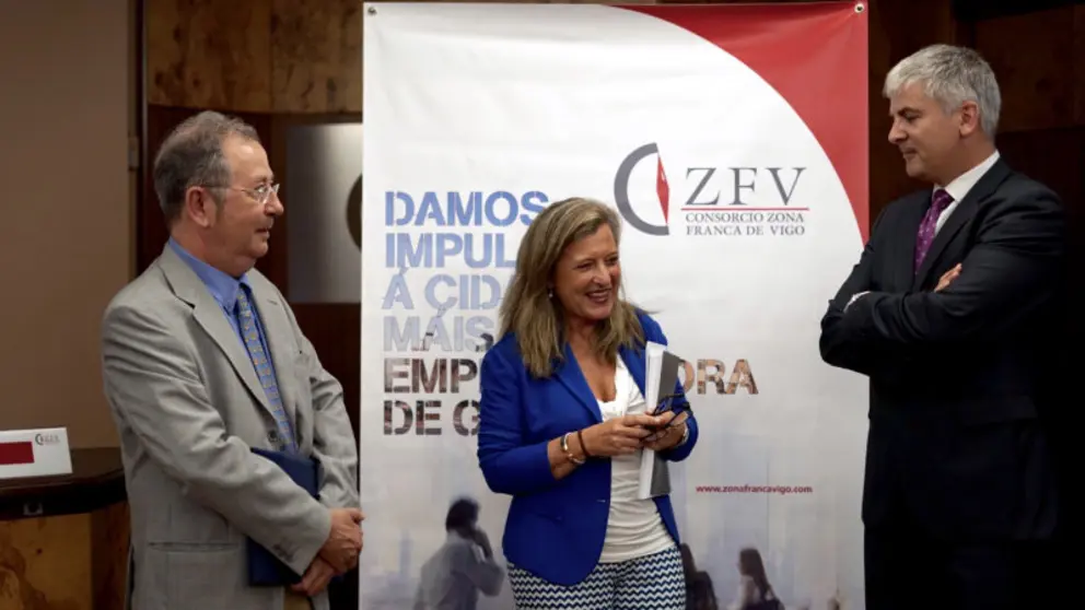 Albino Prada, Teresa Pedrosa y Santiago Lago presentaron el &uacute;ltimo informe Ardan.