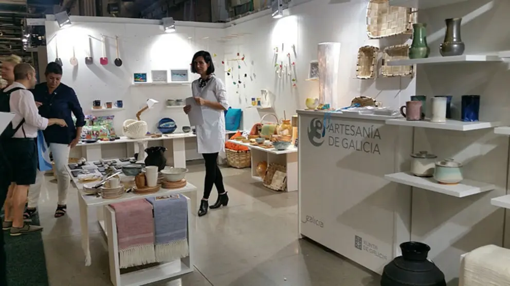 Stand de Artesan&iacute;a de Galicia.
