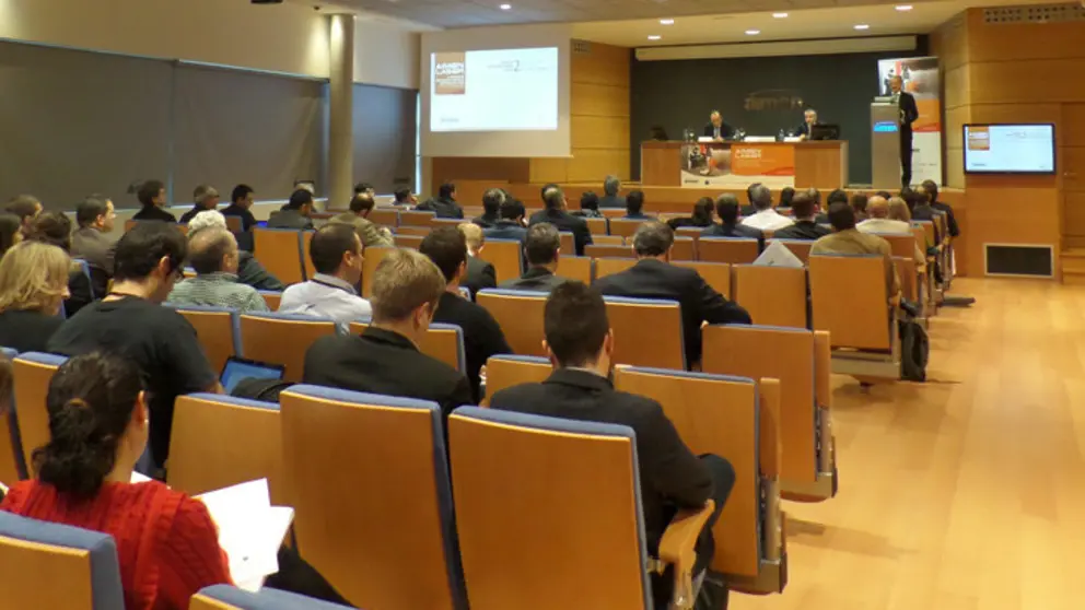 Una imagen de las XI Jornadas de Procesado de Materiales con Tecnolog&iacute;a L&aacute;ser, celebradas en noviembre de 2015.