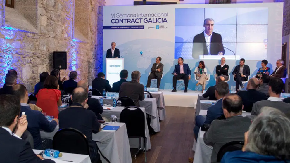 Francisco Conde particip&oacute; en la VI Semana Internacional Contract Galicia./X.CRESPO.