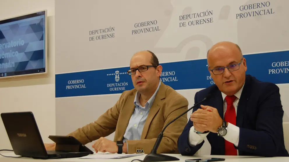 Andr&eacute;s Mazaira y Manuel Baltar./P.L.