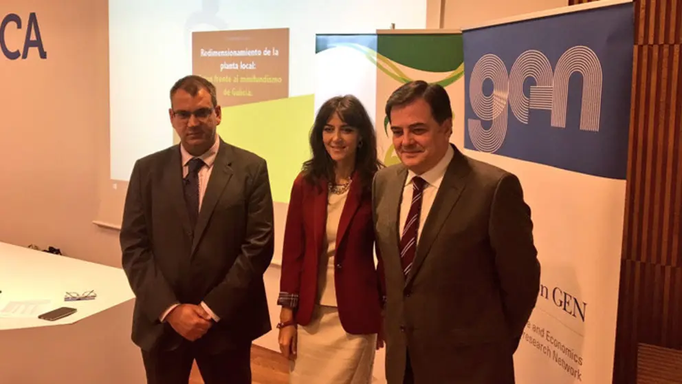 Presentaci&oacute;n del estudio de la Red Localis en la sede de Abanca de Santiago.
